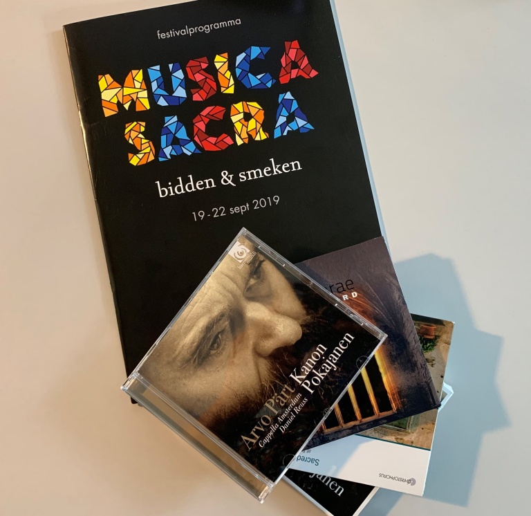 Boekhandel Dominicanen aanwezig tijdens Musica Sacra